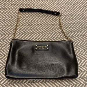 Black kate spade purse